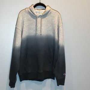 Champion hoodie shades of gray